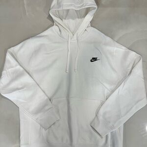 Nike Sportswear® Club Fleece Hoodie in White/White/Black BV2654-100 - L